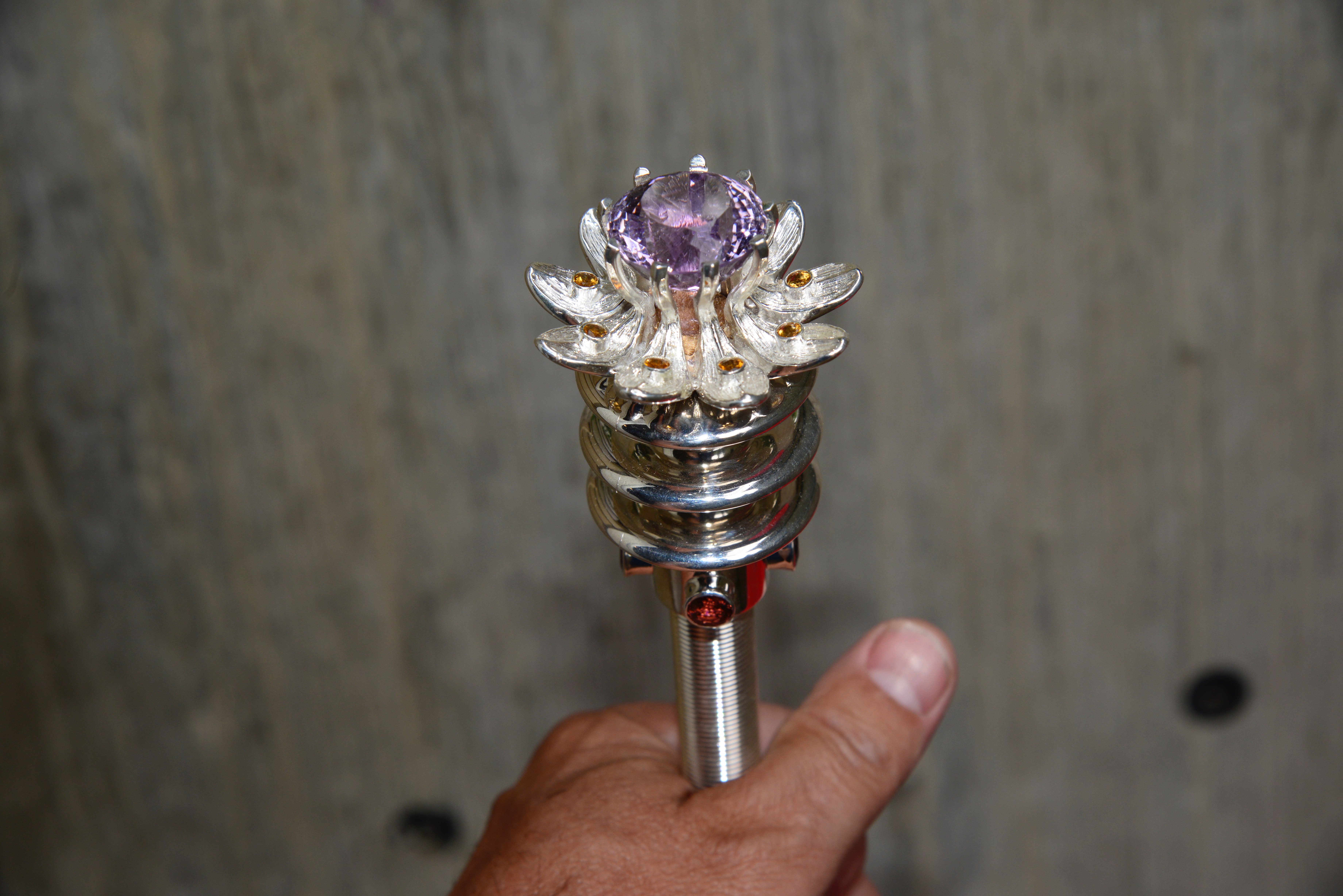 Level 3 Sacred Staff (large gem)