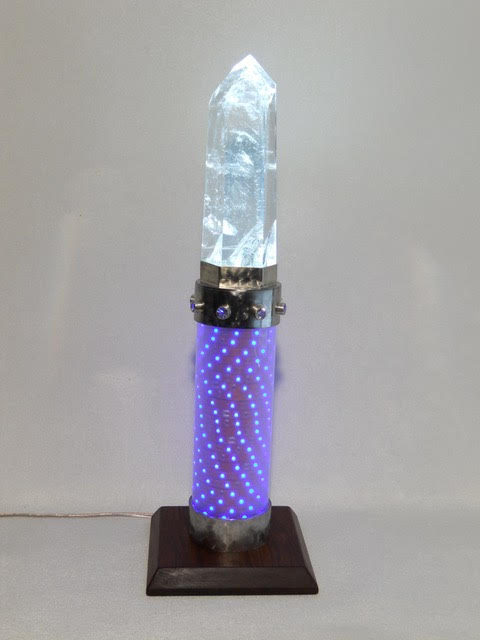 Standing Quartz Wand
