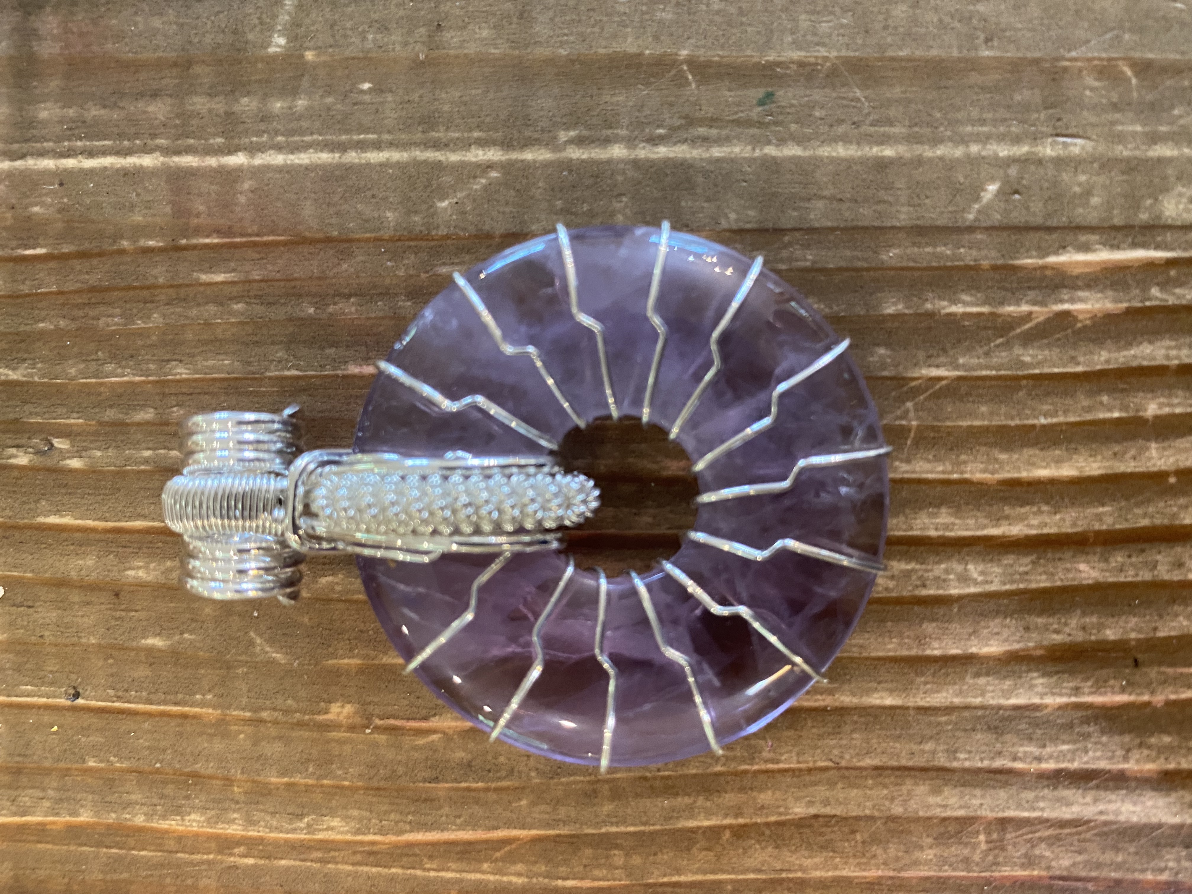 Sunray Amethyst Silver